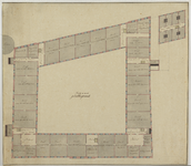 214959 Plattegrond van de tweede en de derde verdieping van de Willemskazerne (Wittevrouwenkade) te Utrecht.